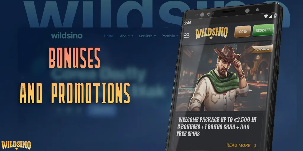 The Wildsino mobile app offers special bonuses for players from Canada.