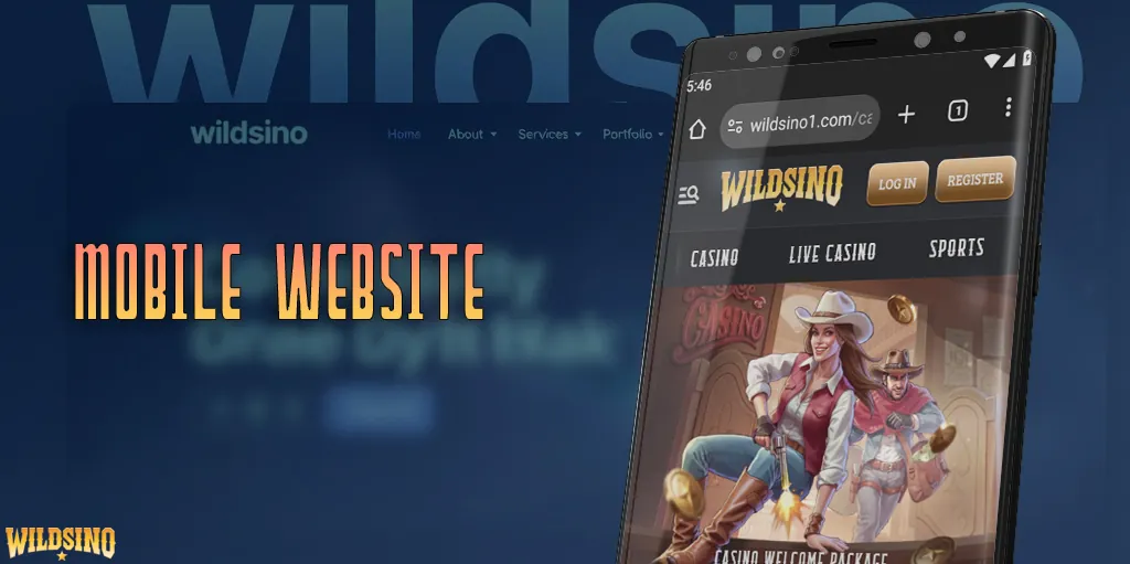 The mobile version of the Wildsino website is not inferior to the mobile application.